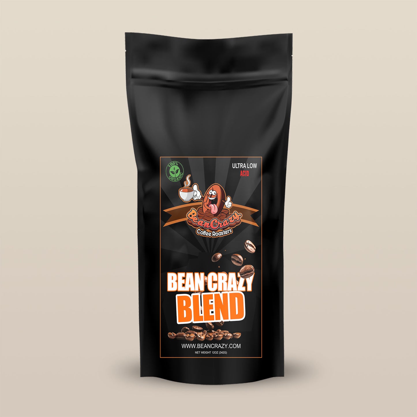 Bean Crazy Blend Coffee - Balanced & Flavorful