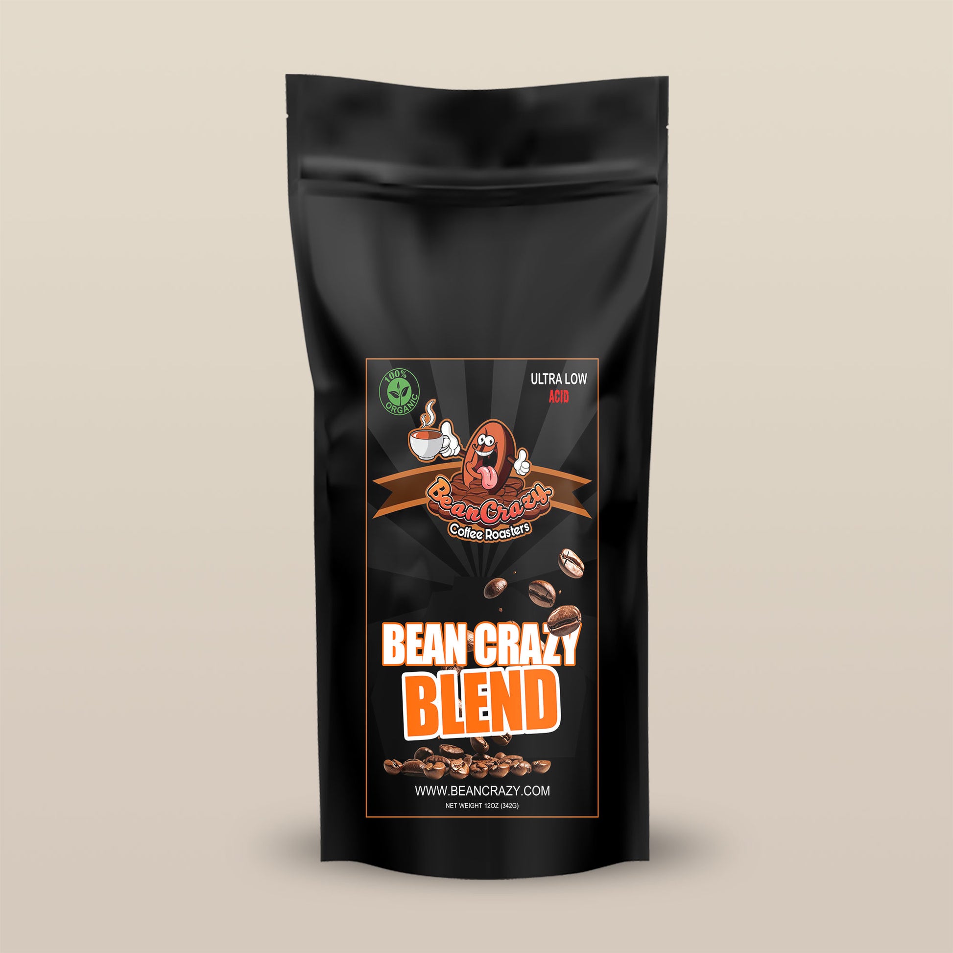 Bean Crazy Blend Coffee - Balanced & Flavorful