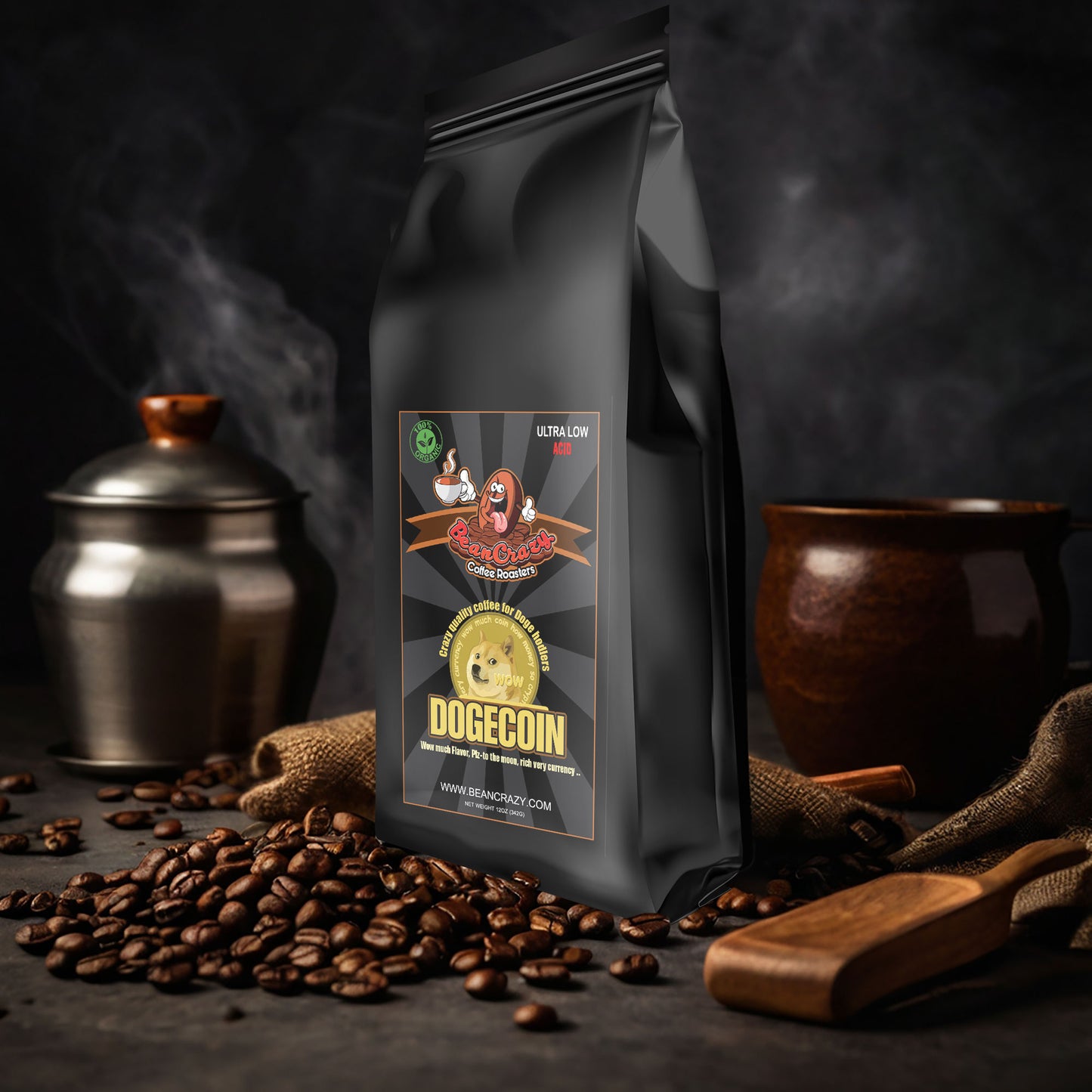 Dogecoin Coffee - Bold Brew for Crypto Enthusiasts