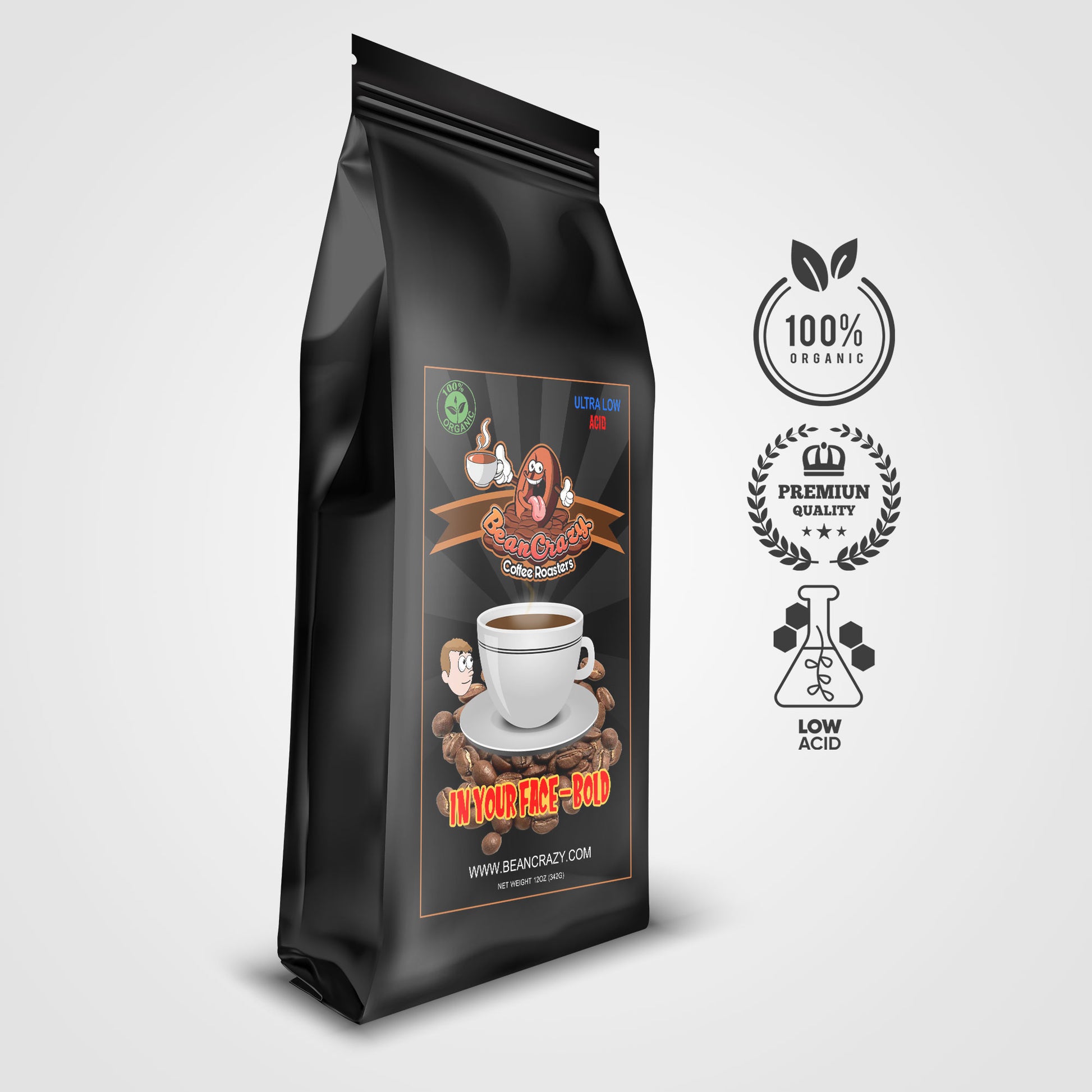 In Your Face Bold Coffee - Intense & Unapologetic Blend