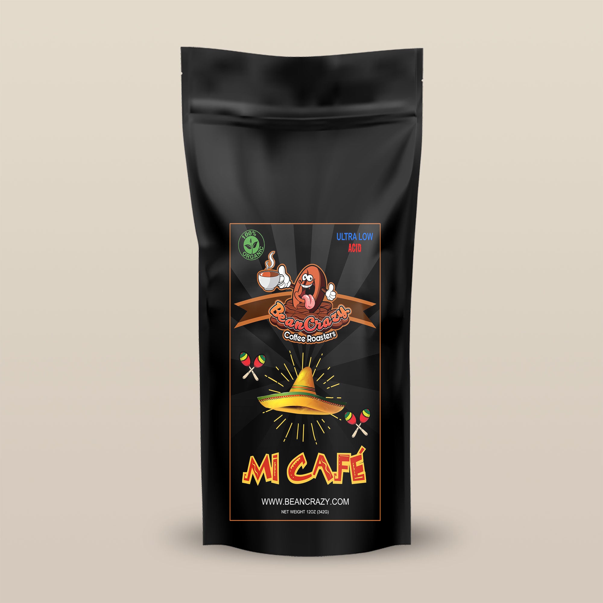 Mi' Cafe' Coffee - Smooth, Low Acidity Blend