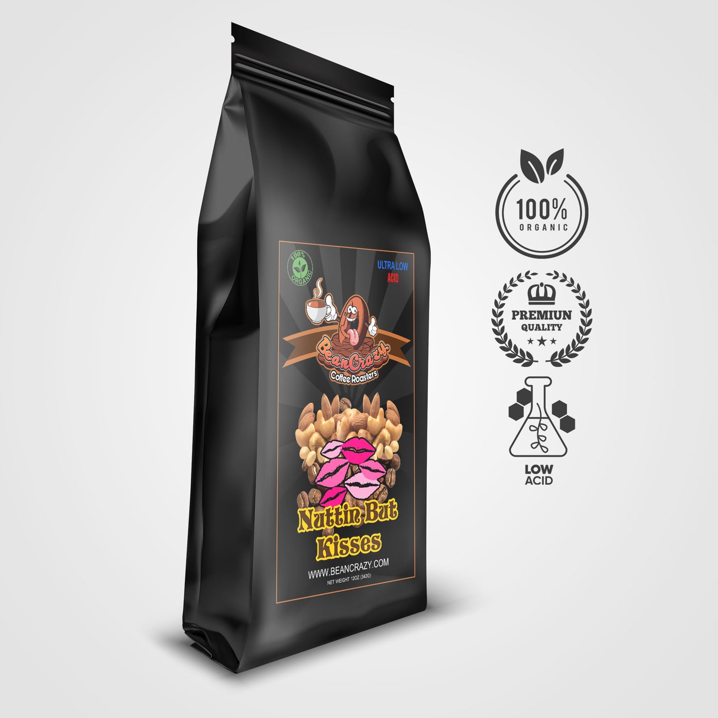 Nuttin But Kisses Coffee - A Nutty Trail Mix Blend