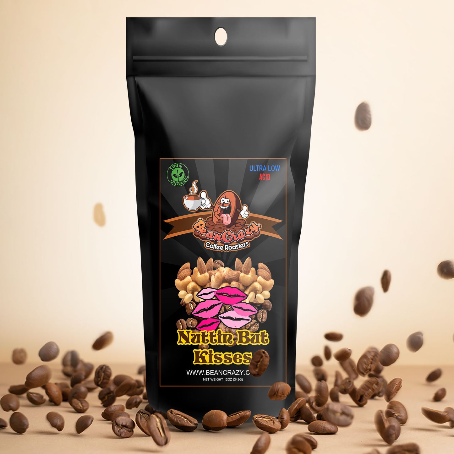 Nuttin But Kisses Coffee - A Nutty Trail Mix Blend