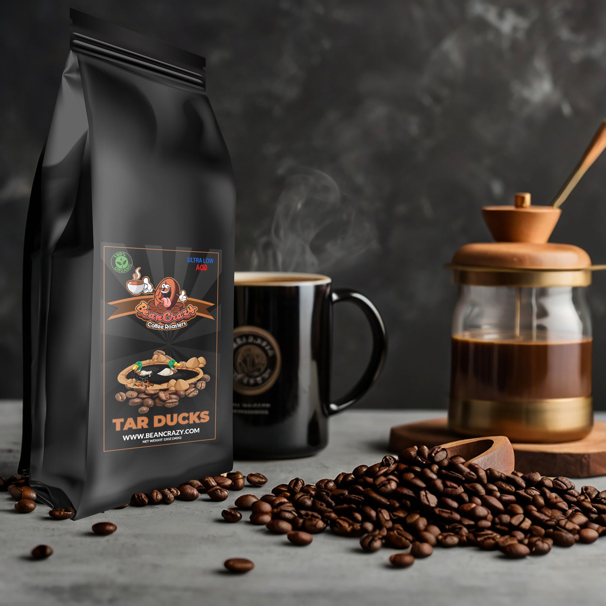 Tar Ducks Coffee - Deep, Dark, and Bold Brew

